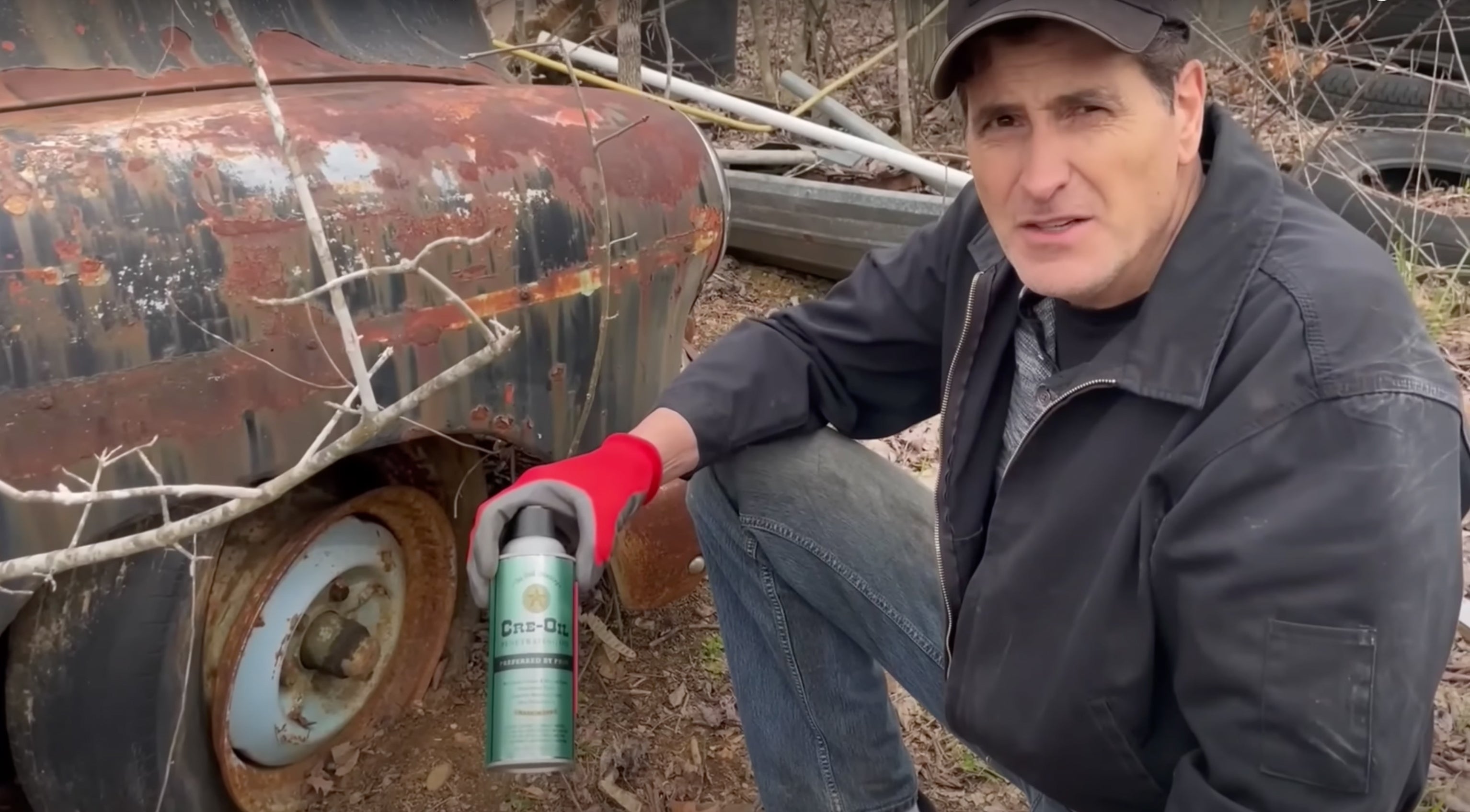 Watch Richard from "What The Rust" Use Cre-Oil to Successfully Remove Frozen Lug Nuts